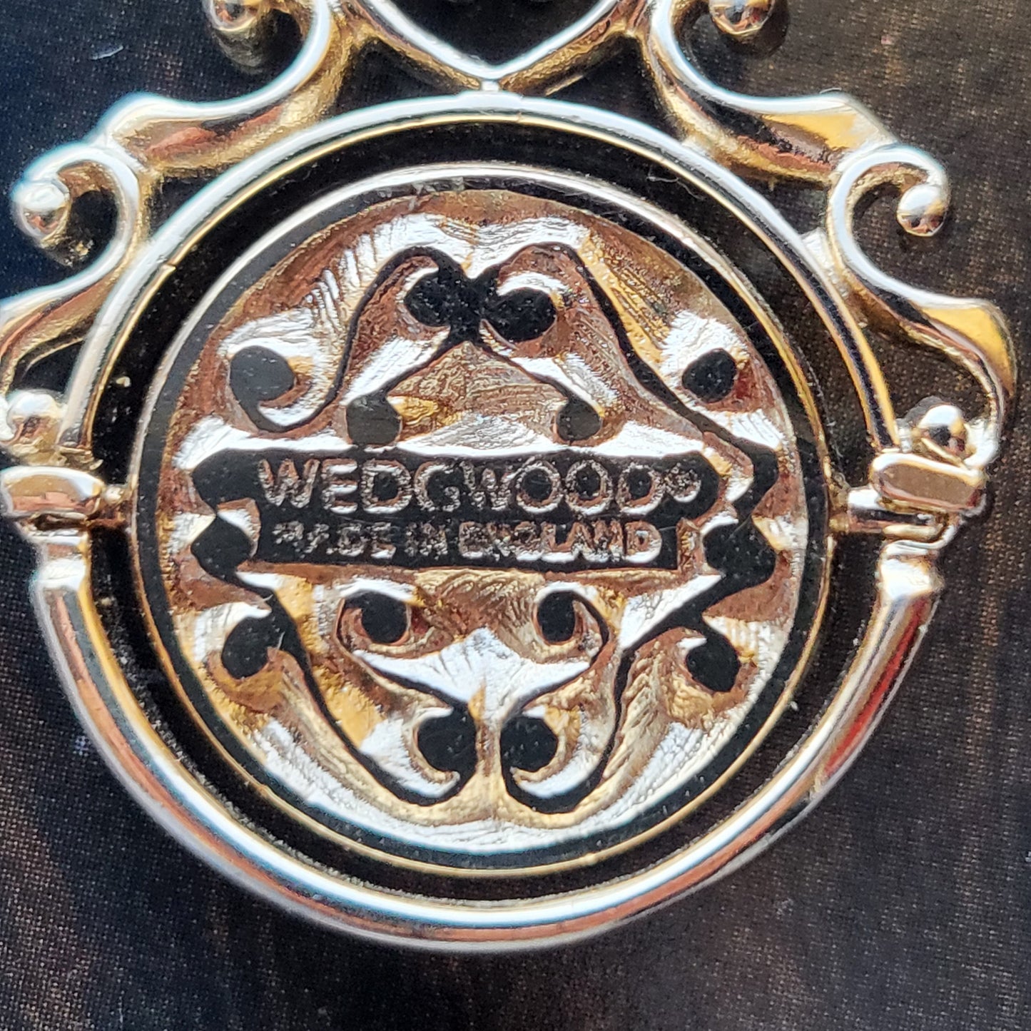 Brooch - Wedgwood Blue Jasperware Cameo Brooch