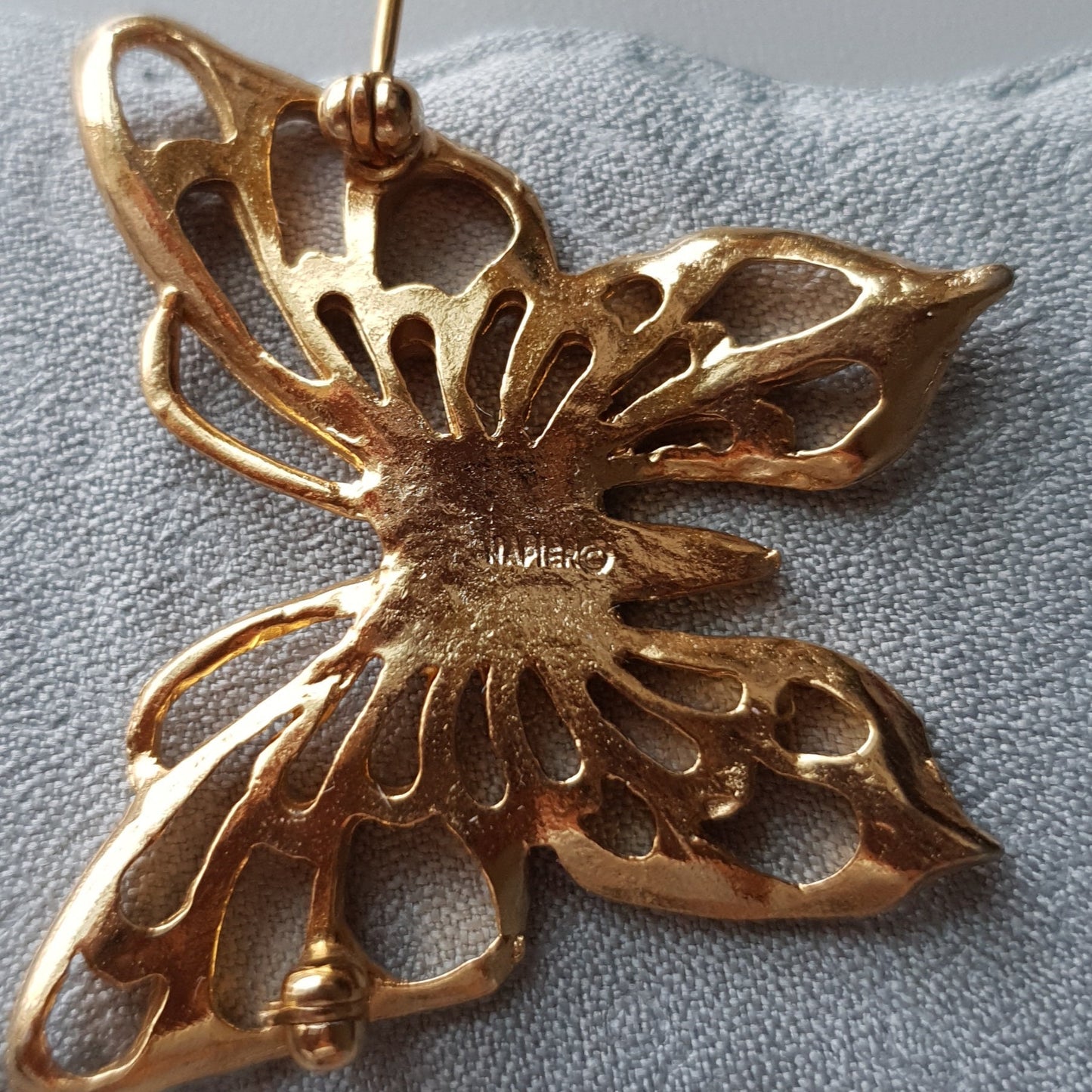 Brooch - Napier Fretted Butterfly Brooch