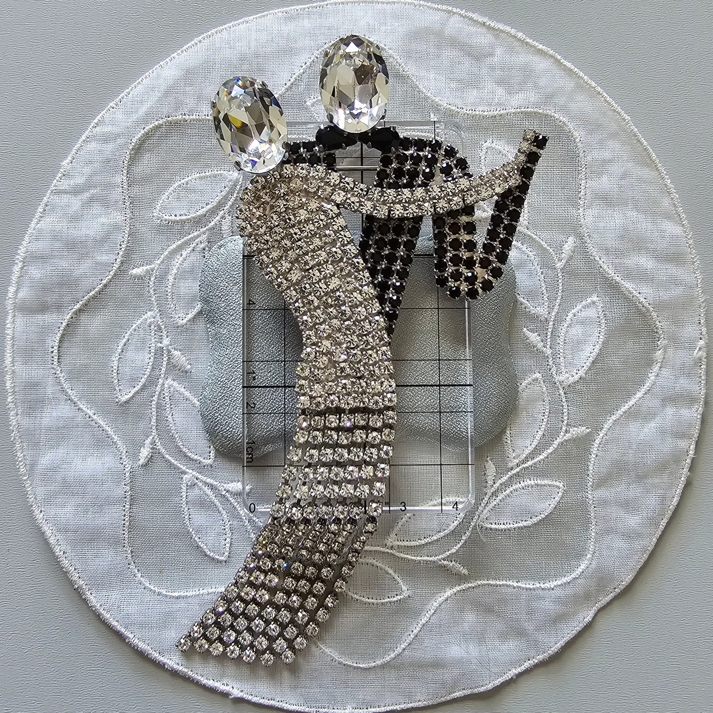 Brooch - Butler and Wilson Dancing Couple Brooch