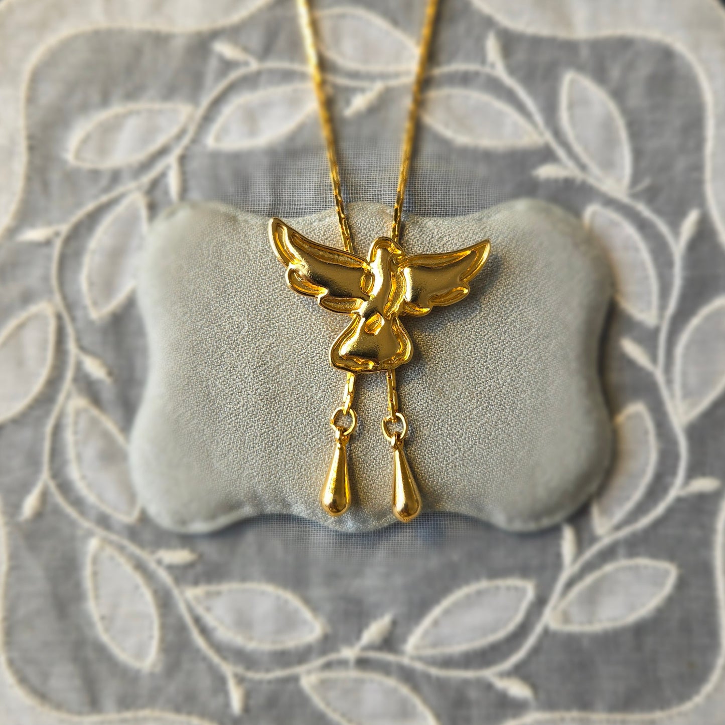 Necklace - Gold Heart Locket Pendant Necklace