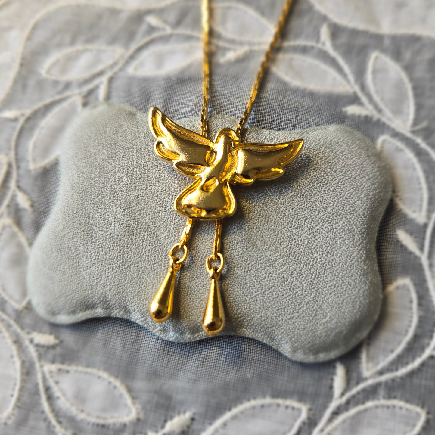 Necklace - Gold Heart Locket Pendant Necklace