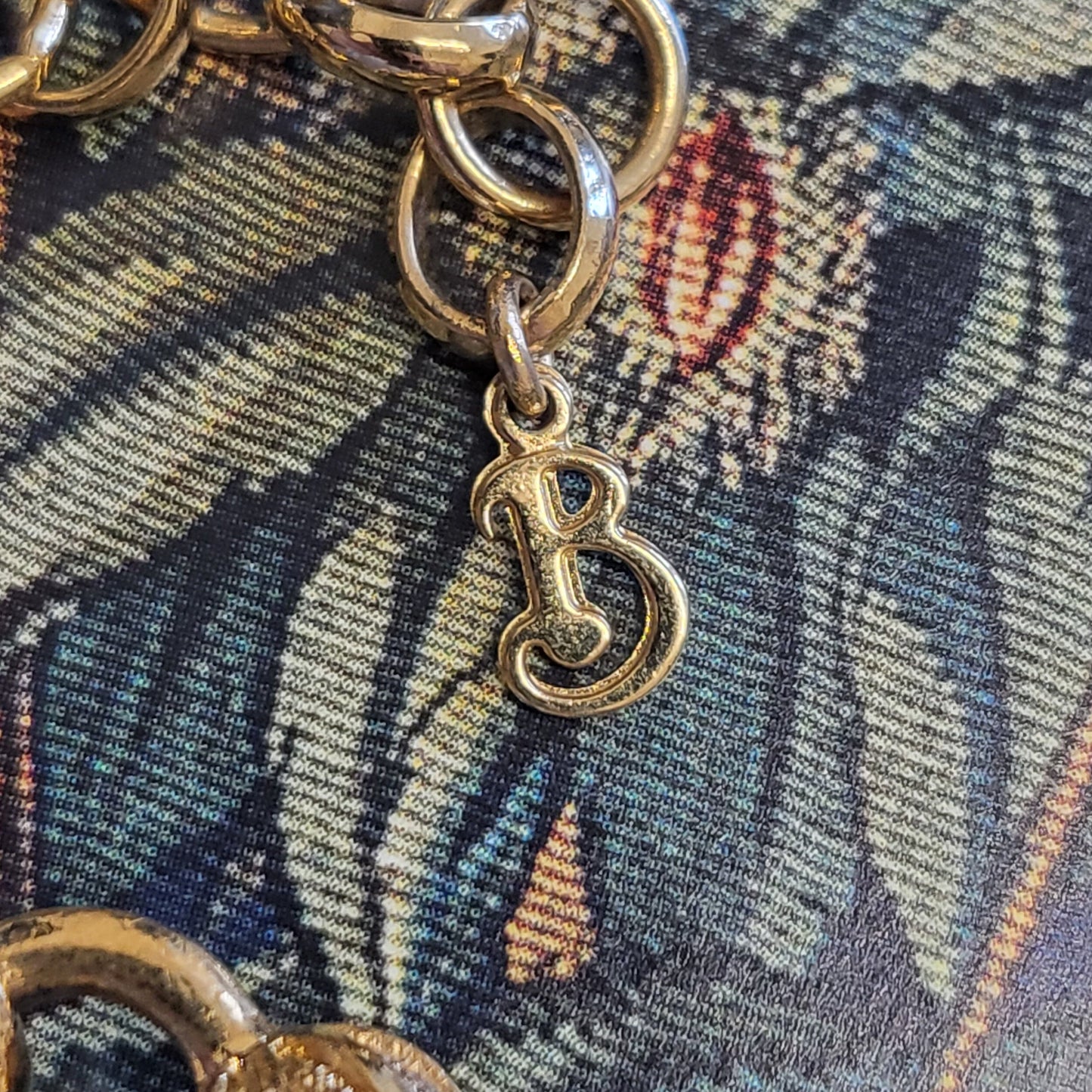 Necklace - Burberry Chunky Gold Articulated Necklace