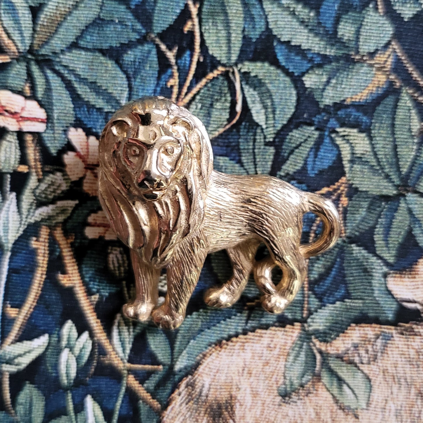 Brooch - Trifari Gold Lion Brooch