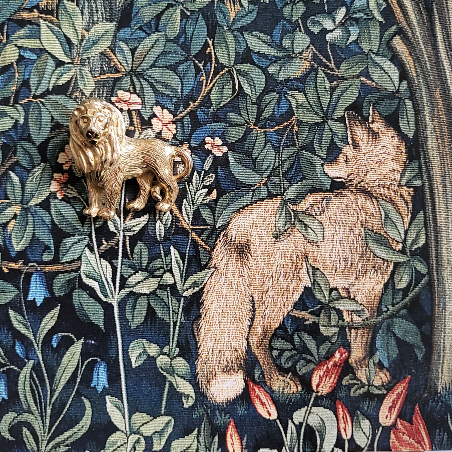 Brooch - Trifari Gold Lion Brooch