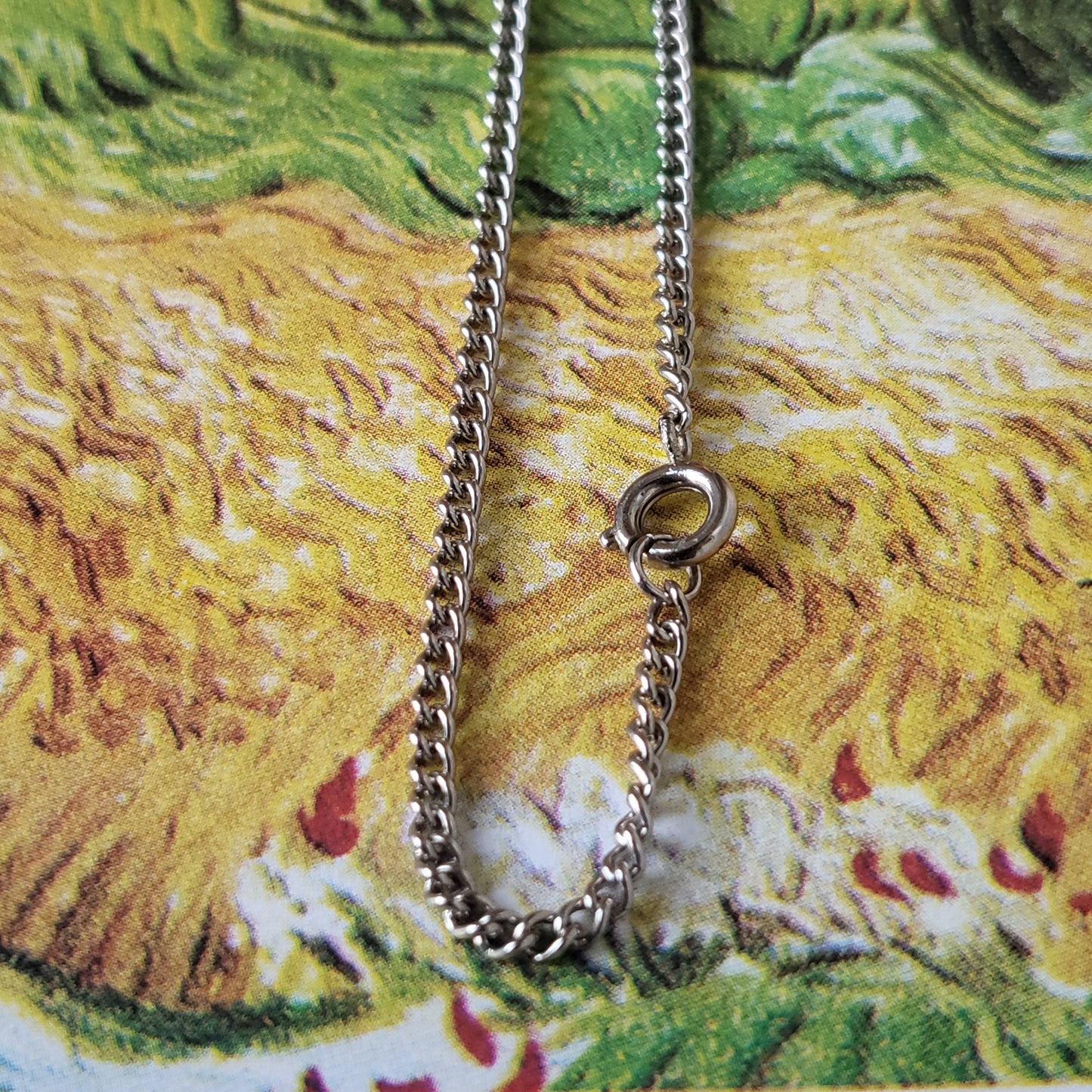 Necklace - Wedgwood Black Jasperware Cherub Cameo Necklace