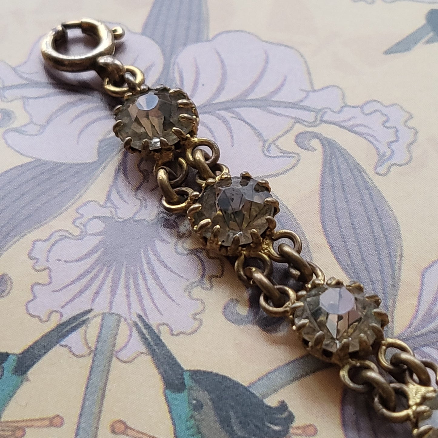 Bracelet - Vintage Paste Tennis Link Bracelet