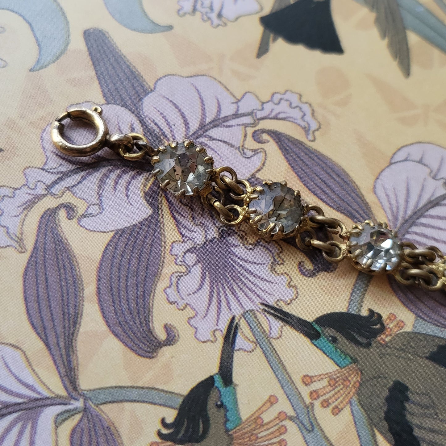 Bracelet - Vintage Paste Tennis Link Bracelet