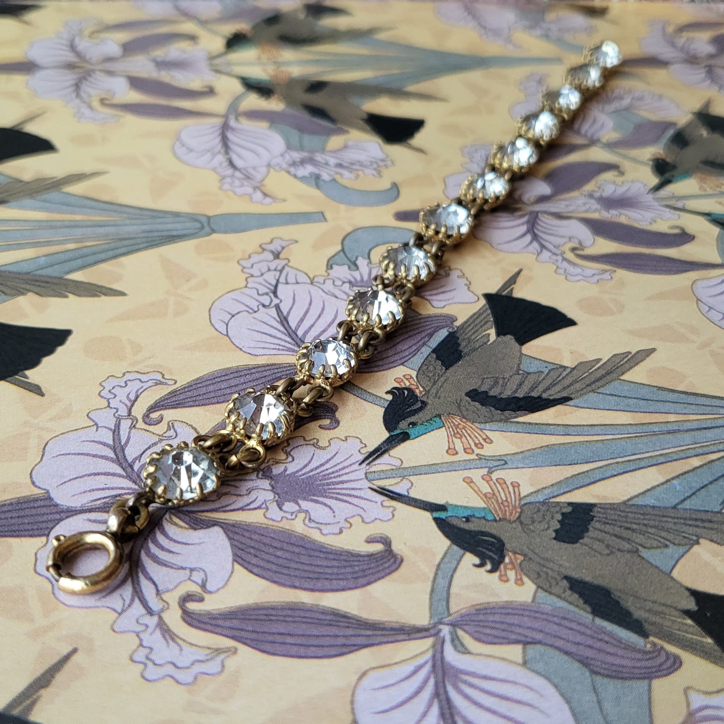 Bracelet - Vintage Paste Tennis Link Bracelet