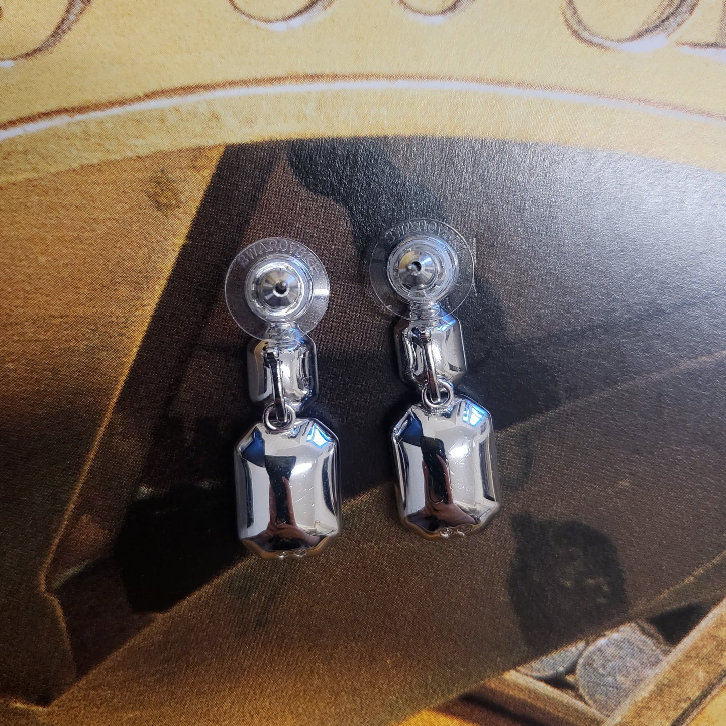 Posts - Swarovski Crystal Triple Drop Stud Earrings