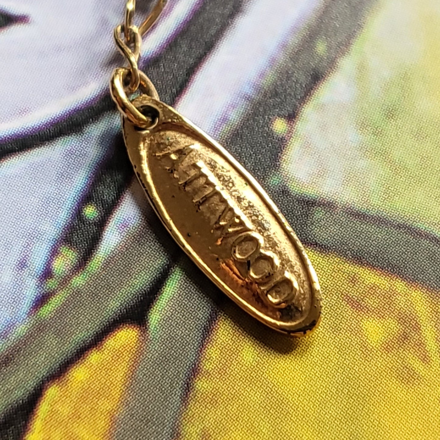 Necklace - Attwood and Sawyer Gold Crystal Plait Necklace