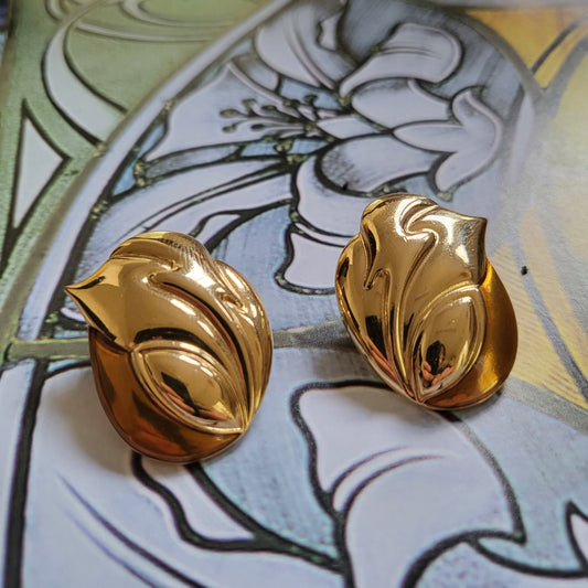 Posts - Bergdorf Goodman Gold Abstract Stud Earrings