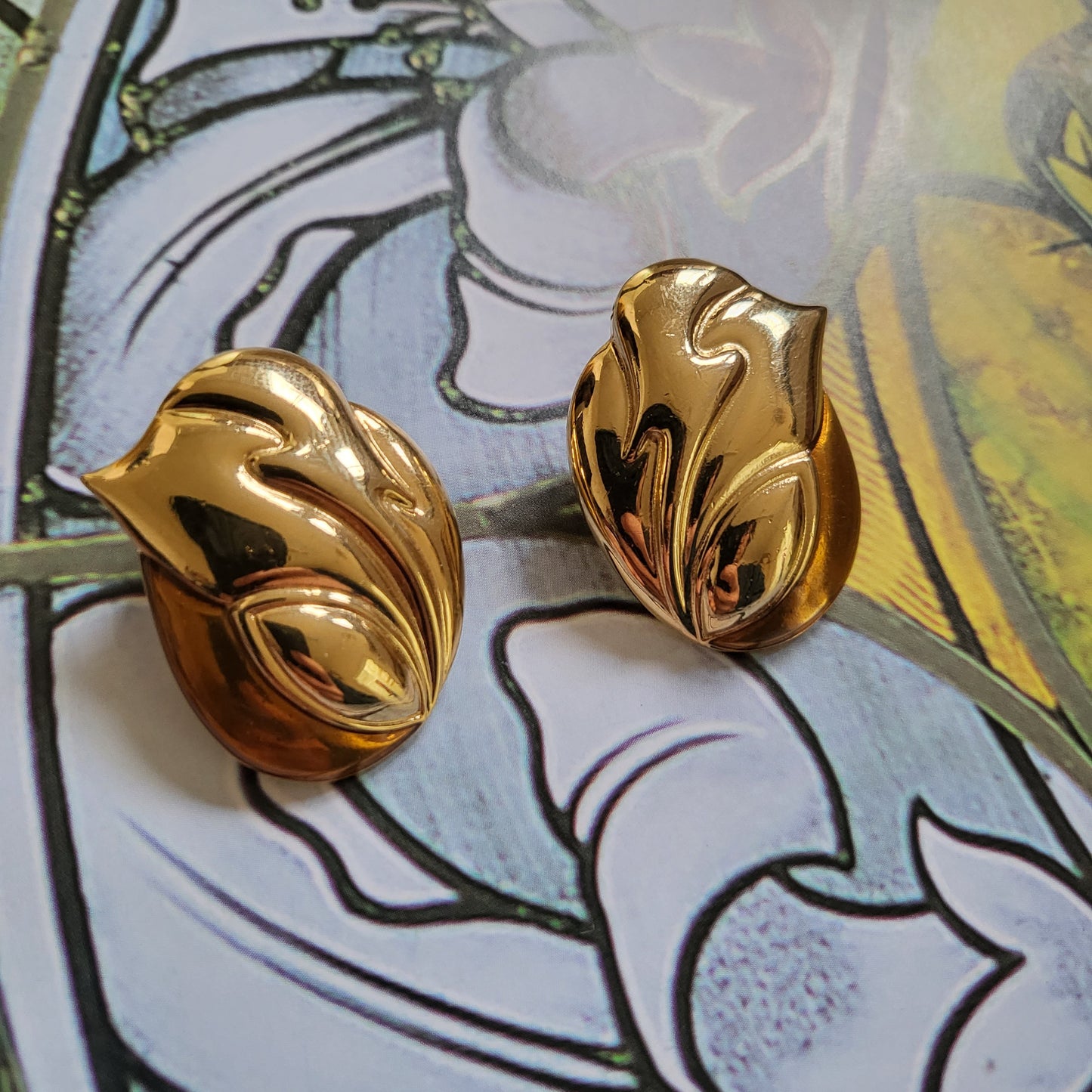 Posts - Bergdorf Goodman Gold Abstract Stud Earrings