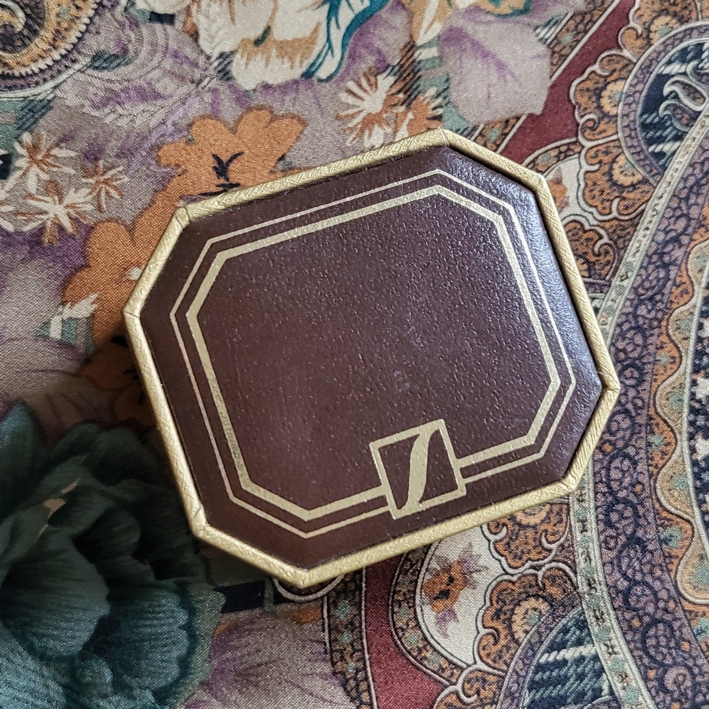 Brooch - Silver Pearl and Crystal Heart Bar Brooch