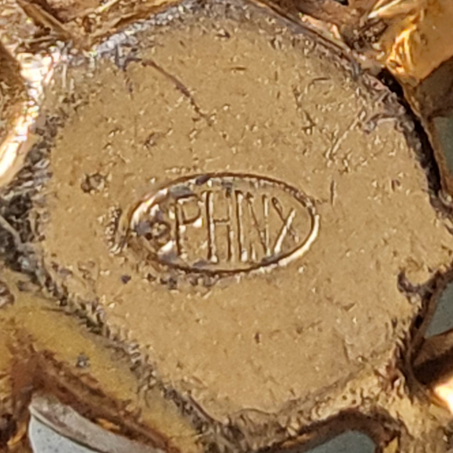 Brooch - Sphinx Pearl and Green Crystals Brooch