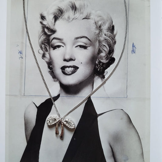 Necklace - Swarovski Crystal Bow Necklace