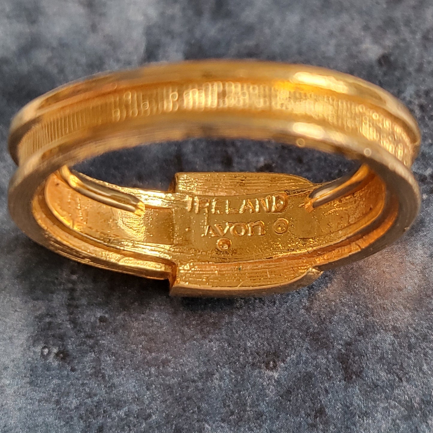 Ring - Avon Crystal Gold Belt Ring