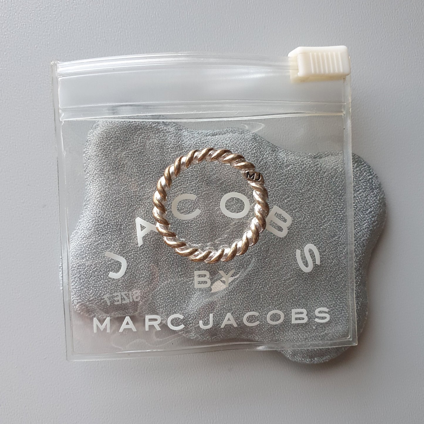 Ring - Jacobs by Marc Jacobs Silver Tone Twist Ring