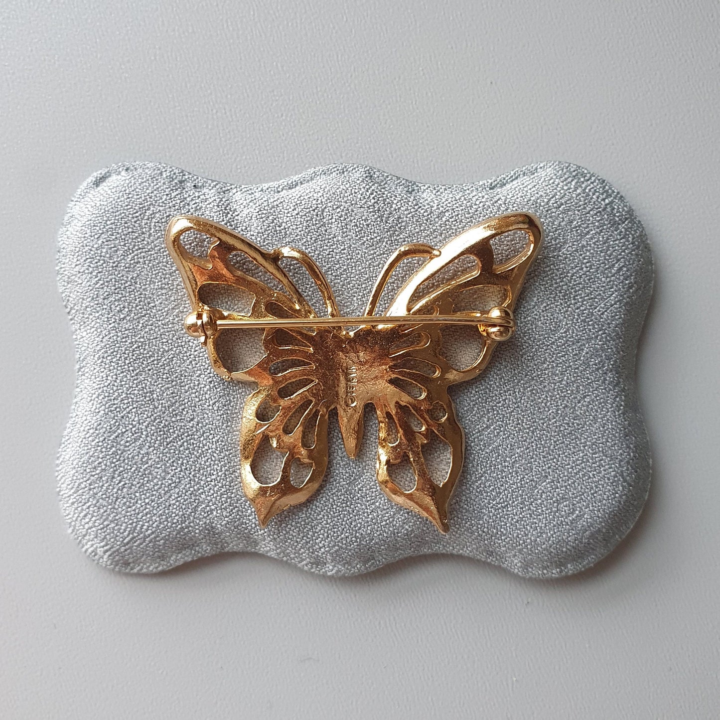 Brooch - Napier Fretted Butterfly Brooch
