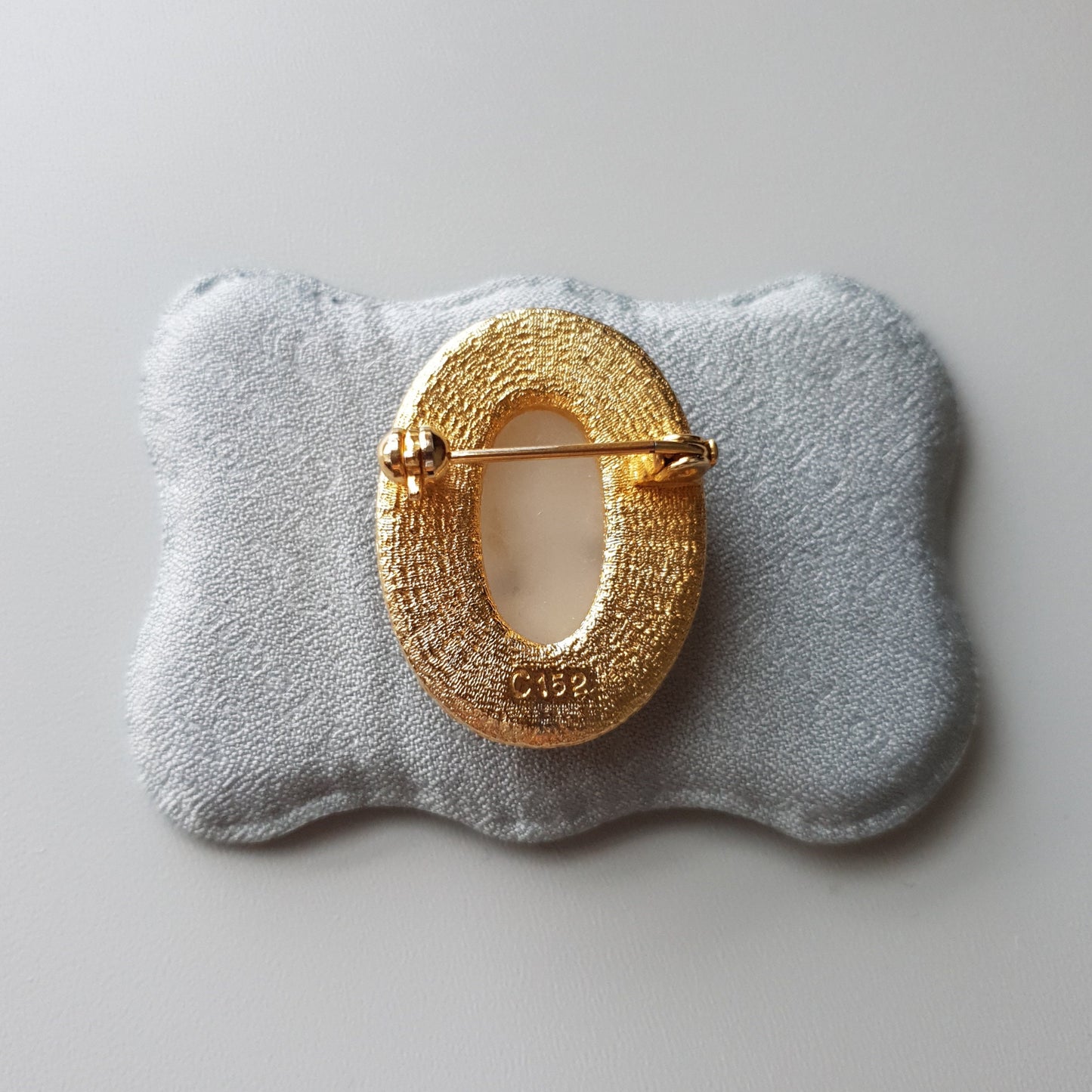 Brooch - Sphinx Oval Cameo Brooch
