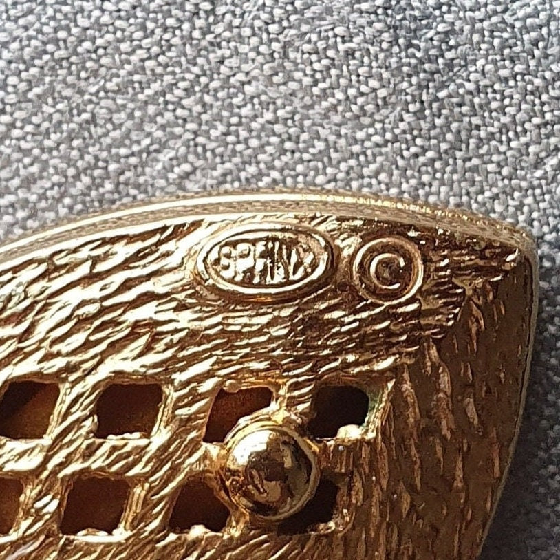 Clip on - Sphinx Big Crystal Clip on Earrings