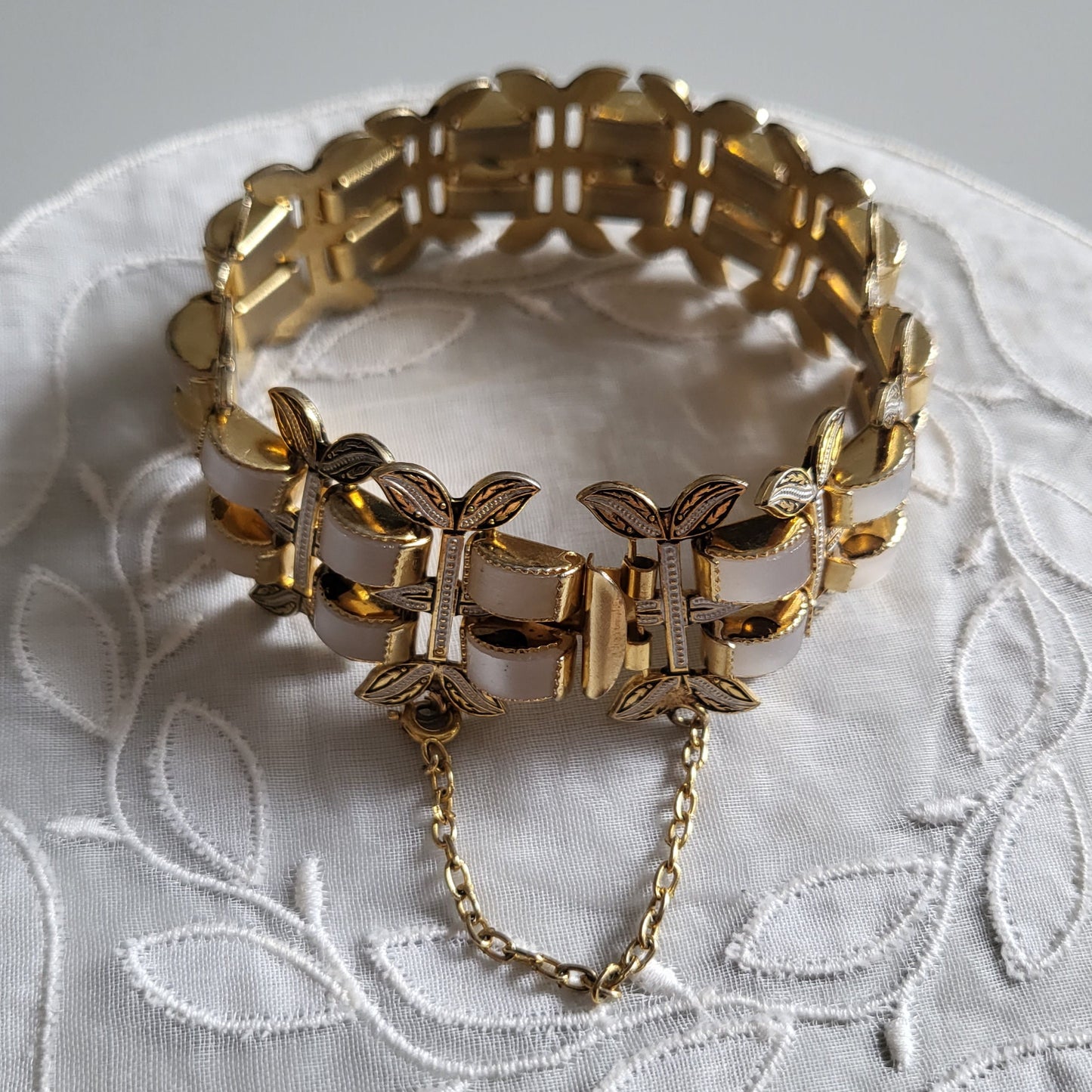 Bracelet - Mother of Pearl Damascene Bracelet