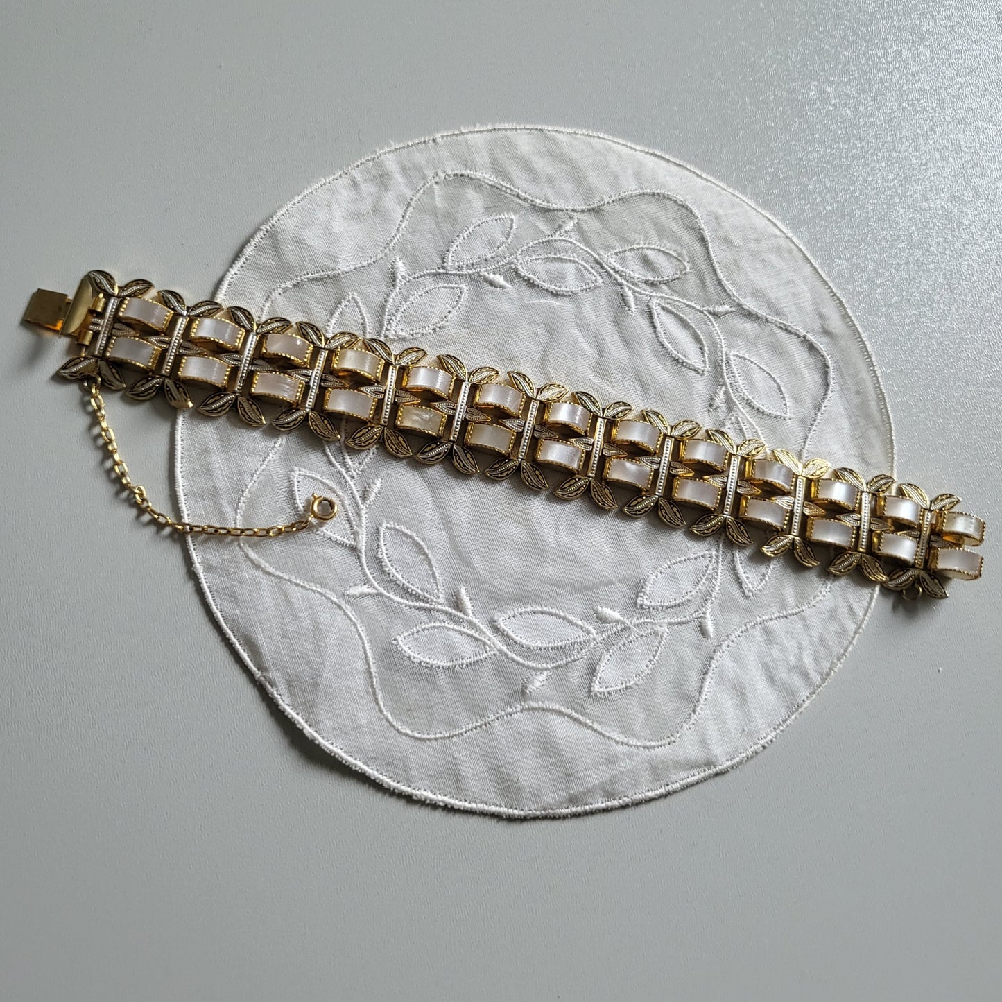 Bracelet - Mother of Pearl Damascene Bracelet