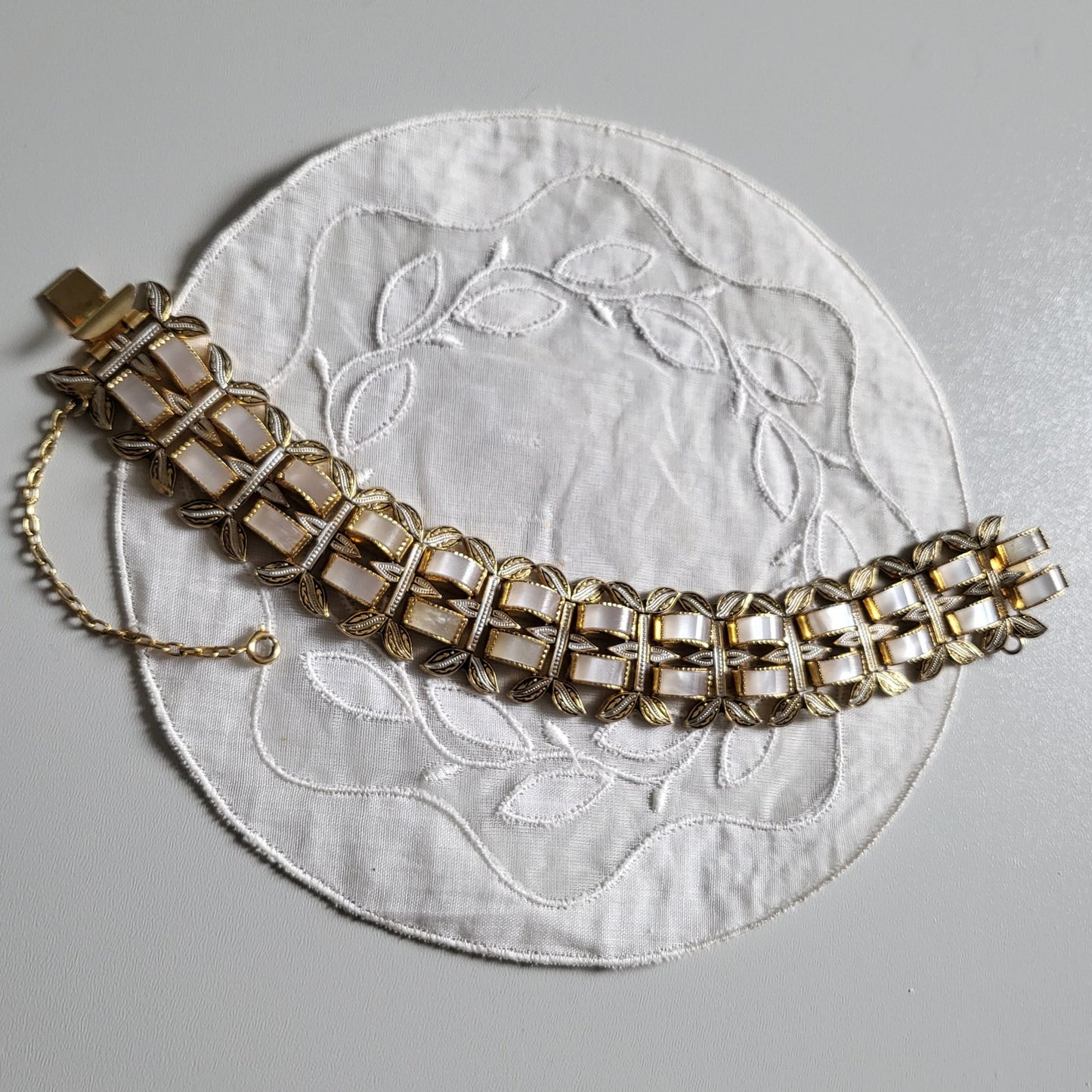 Bracelet - Mother of Pearl Damascene Bracelet