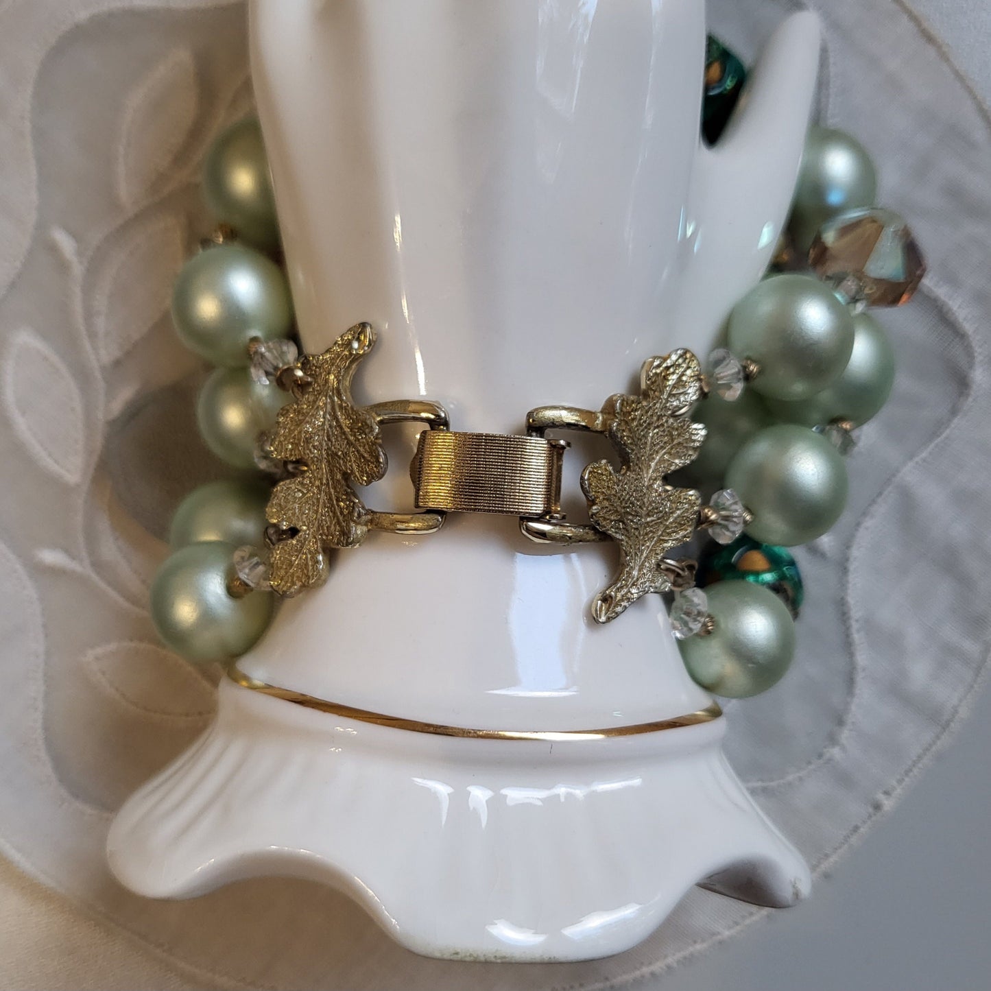 Bracelet - Vendome Green Beads Bracelet