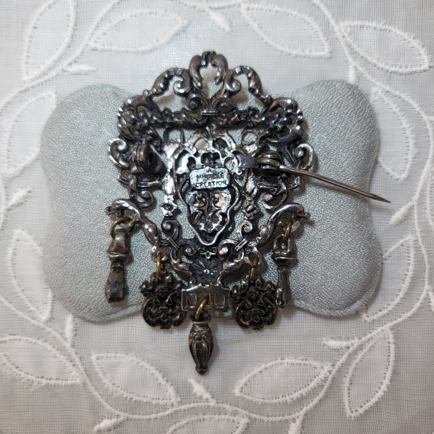 Brooch -Miracle Creation Rococo Cherub Brooch