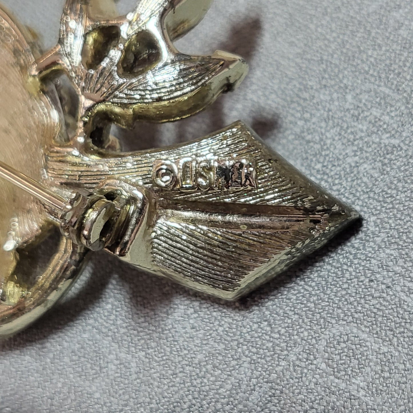 Brooch - Lisner Crystal Owl Brooch