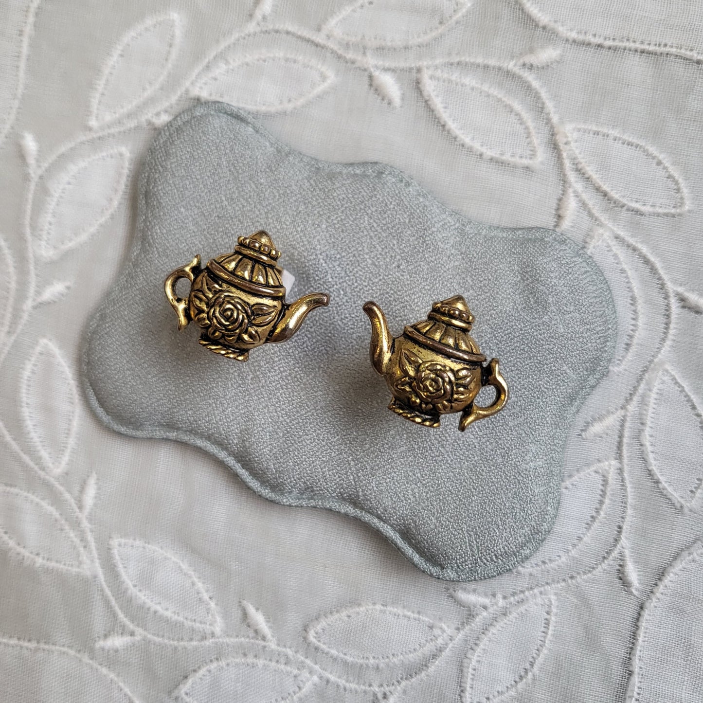 Posts - Vintage Teapot Stud Earrings