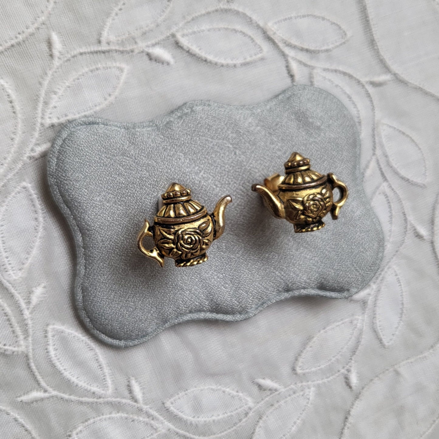 Posts - Vintage Teapot Stud Earrings