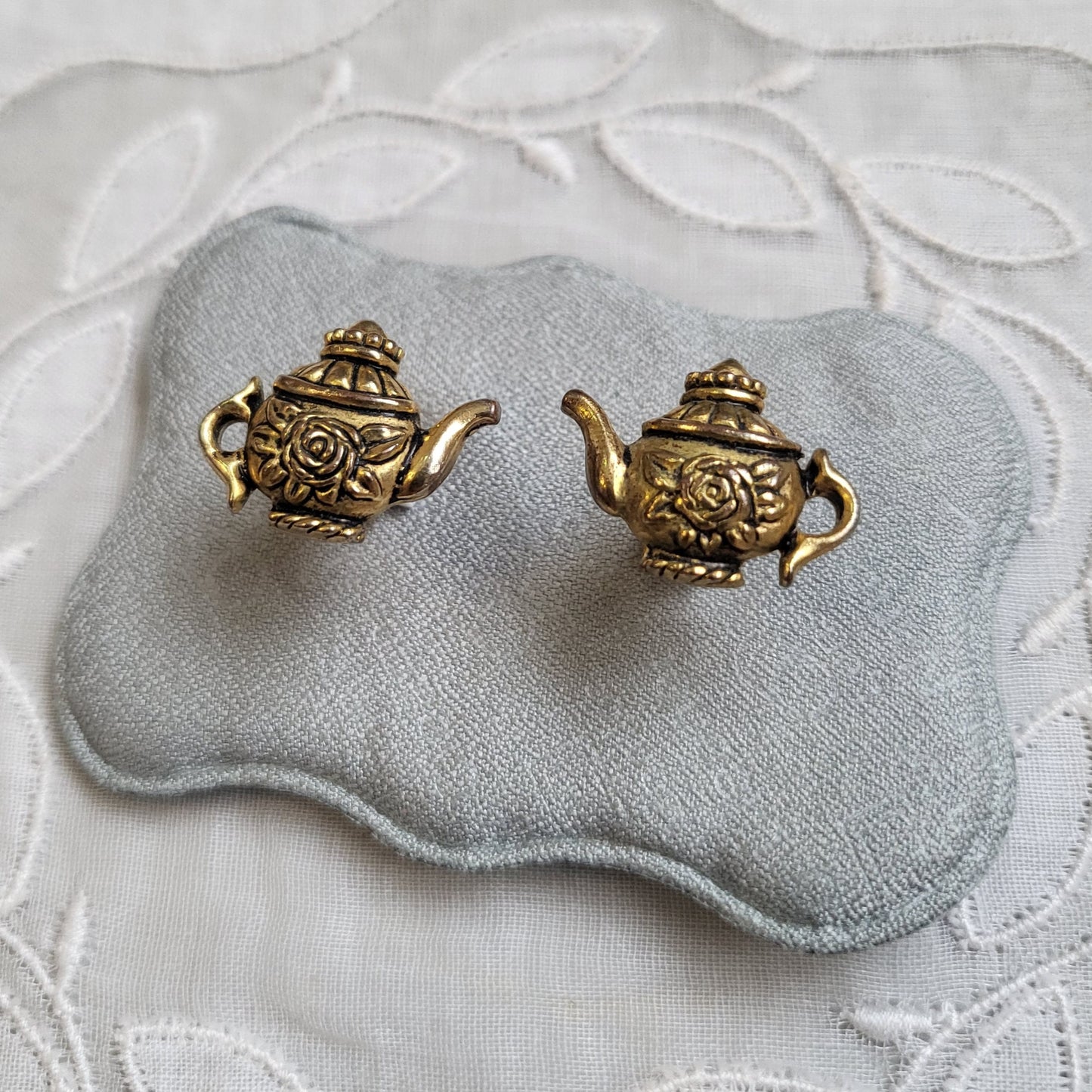 Posts - Vintage Teapot Stud Earrings
