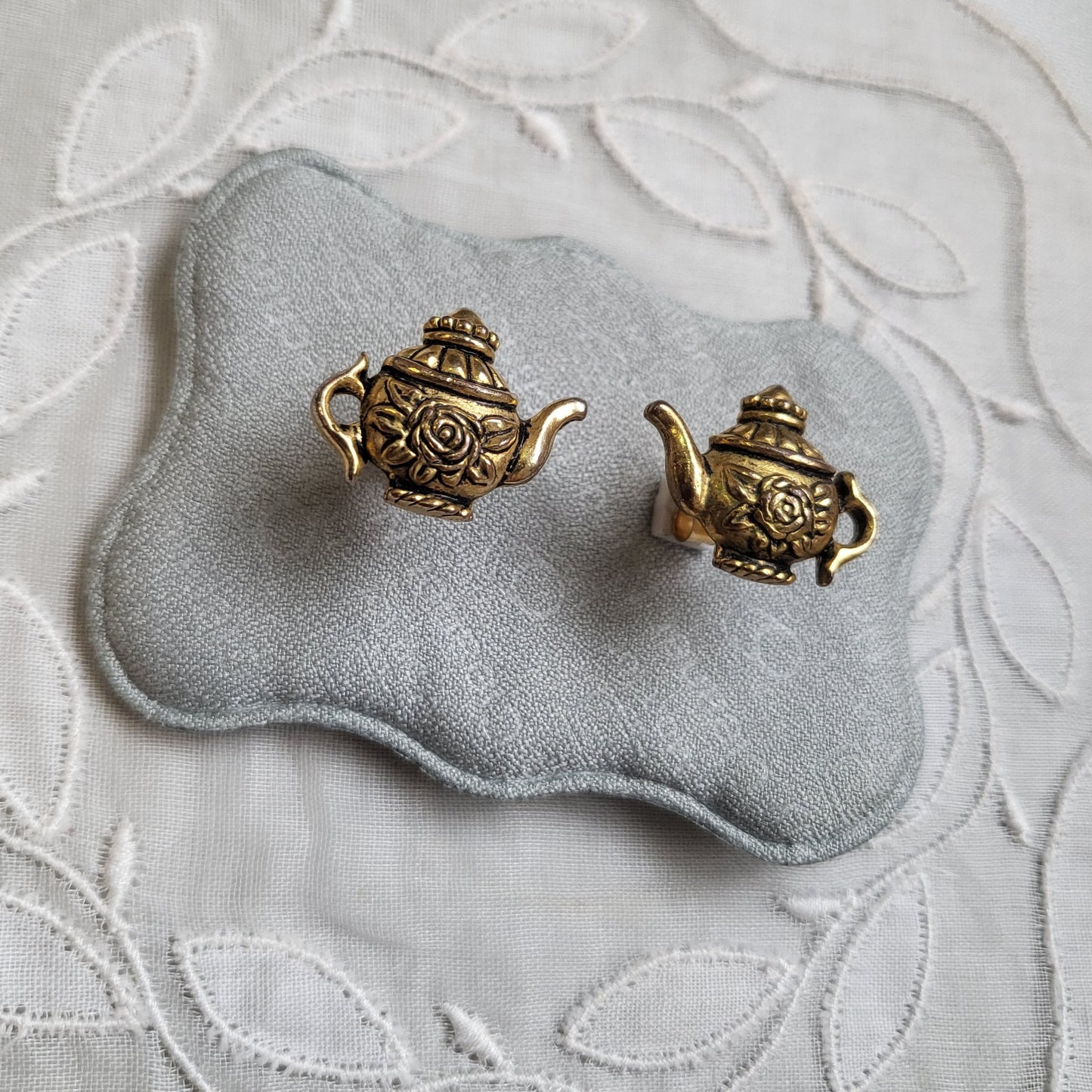 Posts - Vintage Teapot Stud Earrings
