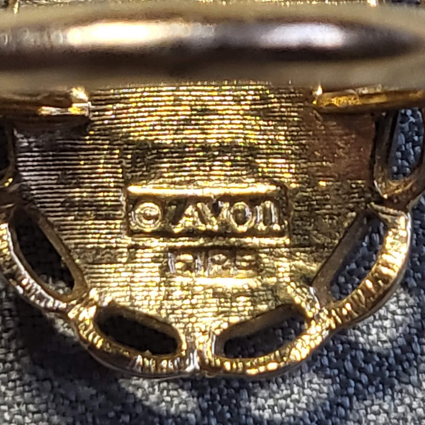 Ring - Avon Flower Print Porcelain Ring