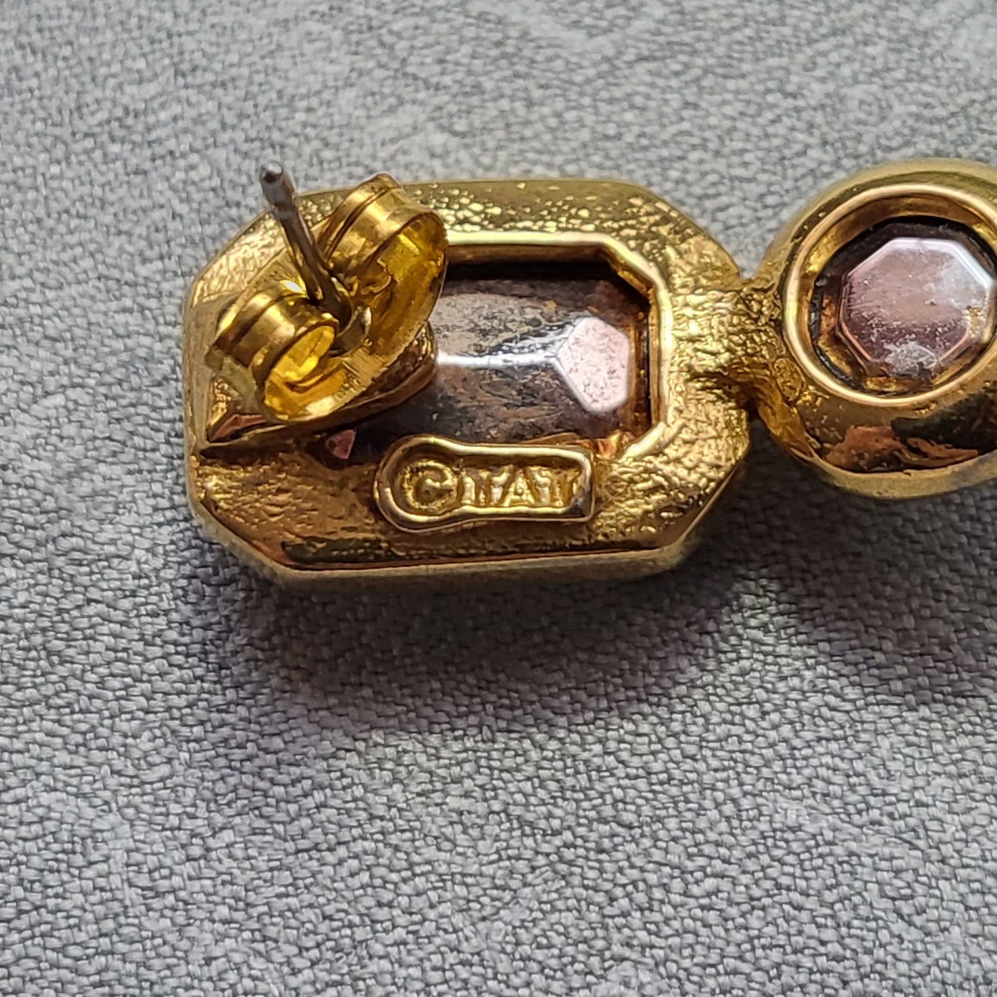 Posts - TAT Grey Crystals Post Earrings