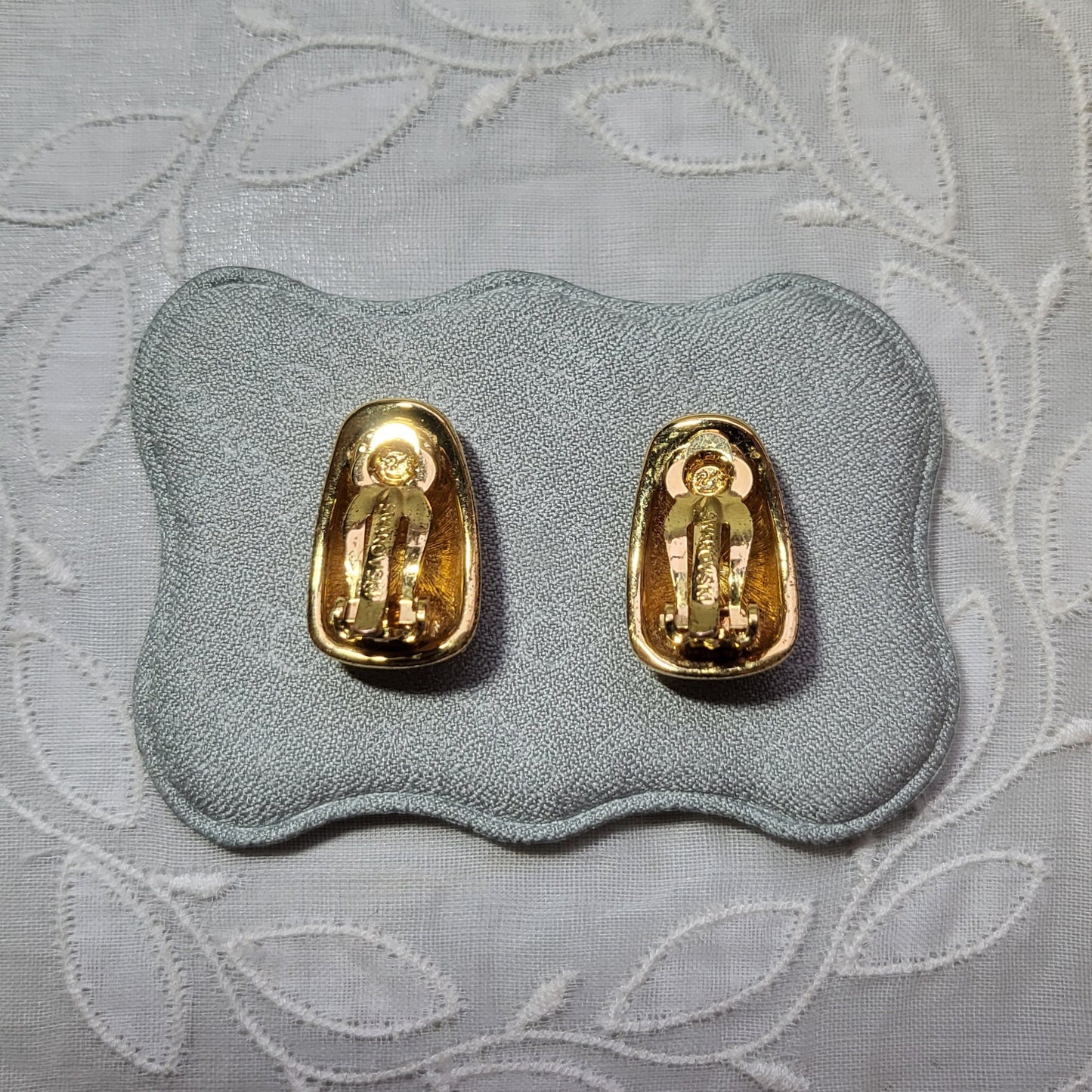 Clip on - Swarovski Crystal Cluster Clip On Earrings