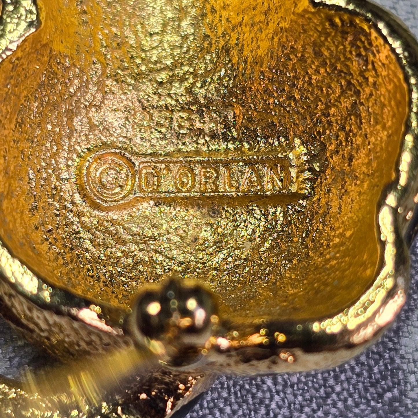 Brooch - D&#39;Orlan Green Eyed Leopard Brooch