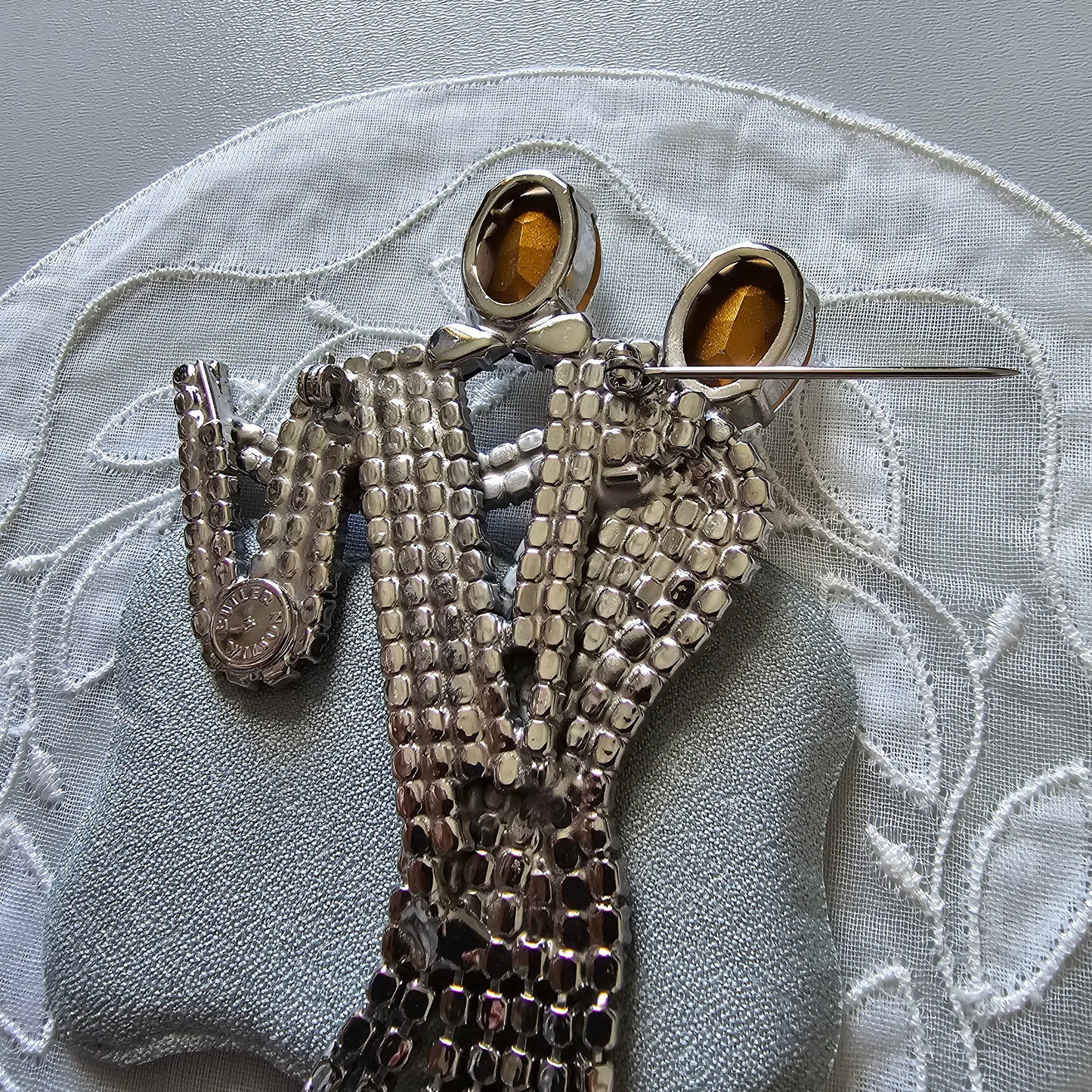 Brooch - Butler and Wilson Dancing Couple Brooch