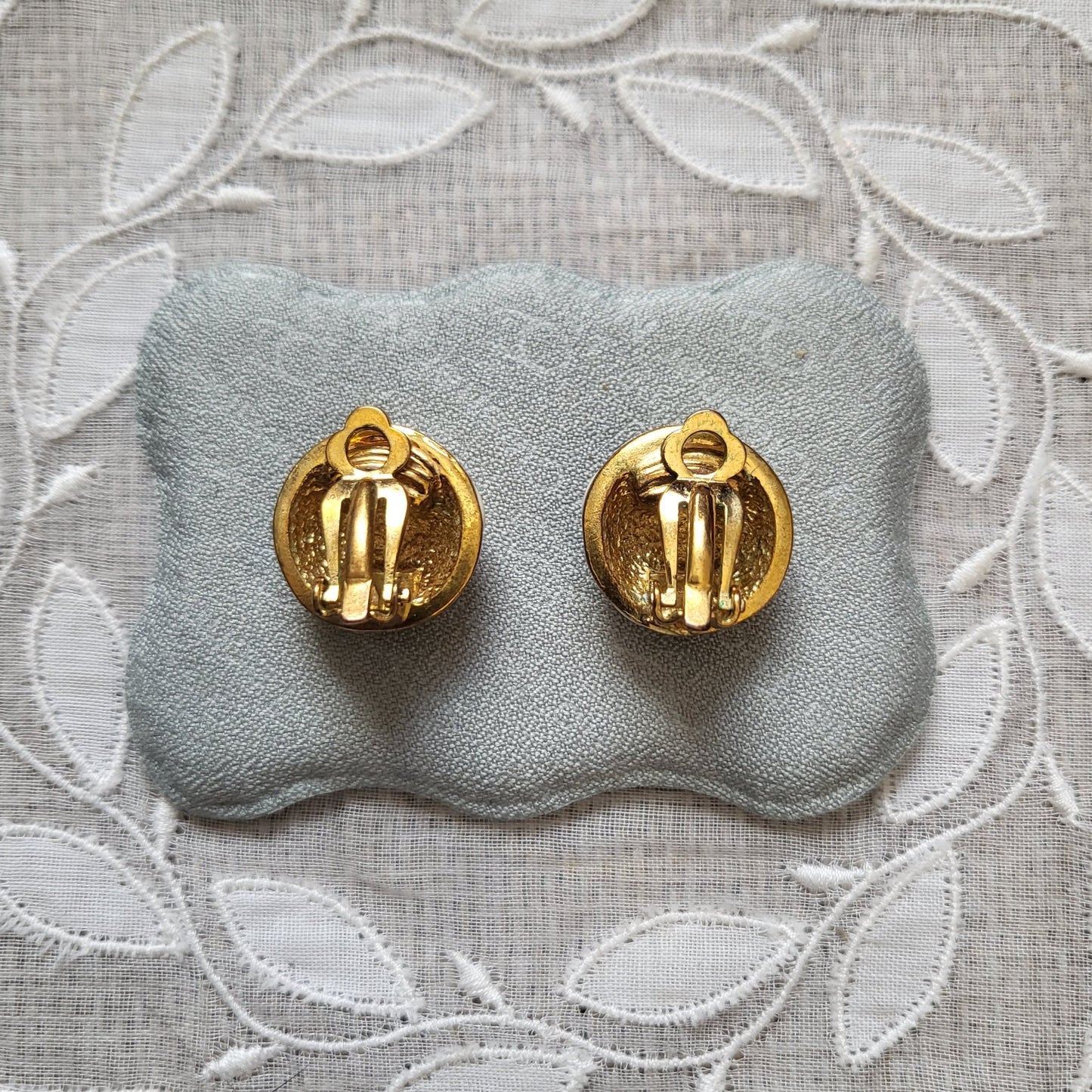 Clip on - Soccer Football Enamel Clip On Earrings