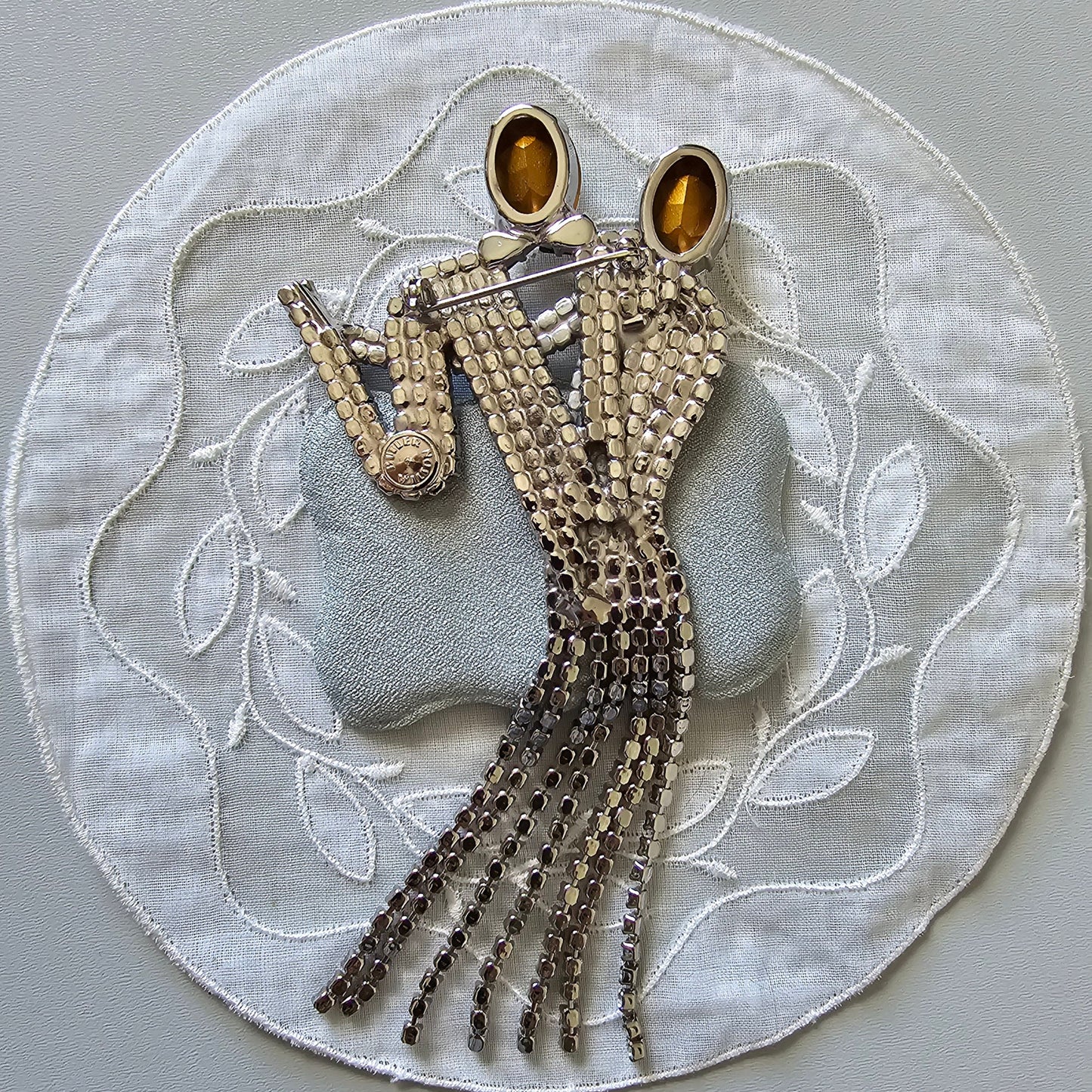 Brooch - Butler and Wilson Dancing Couple Brooch