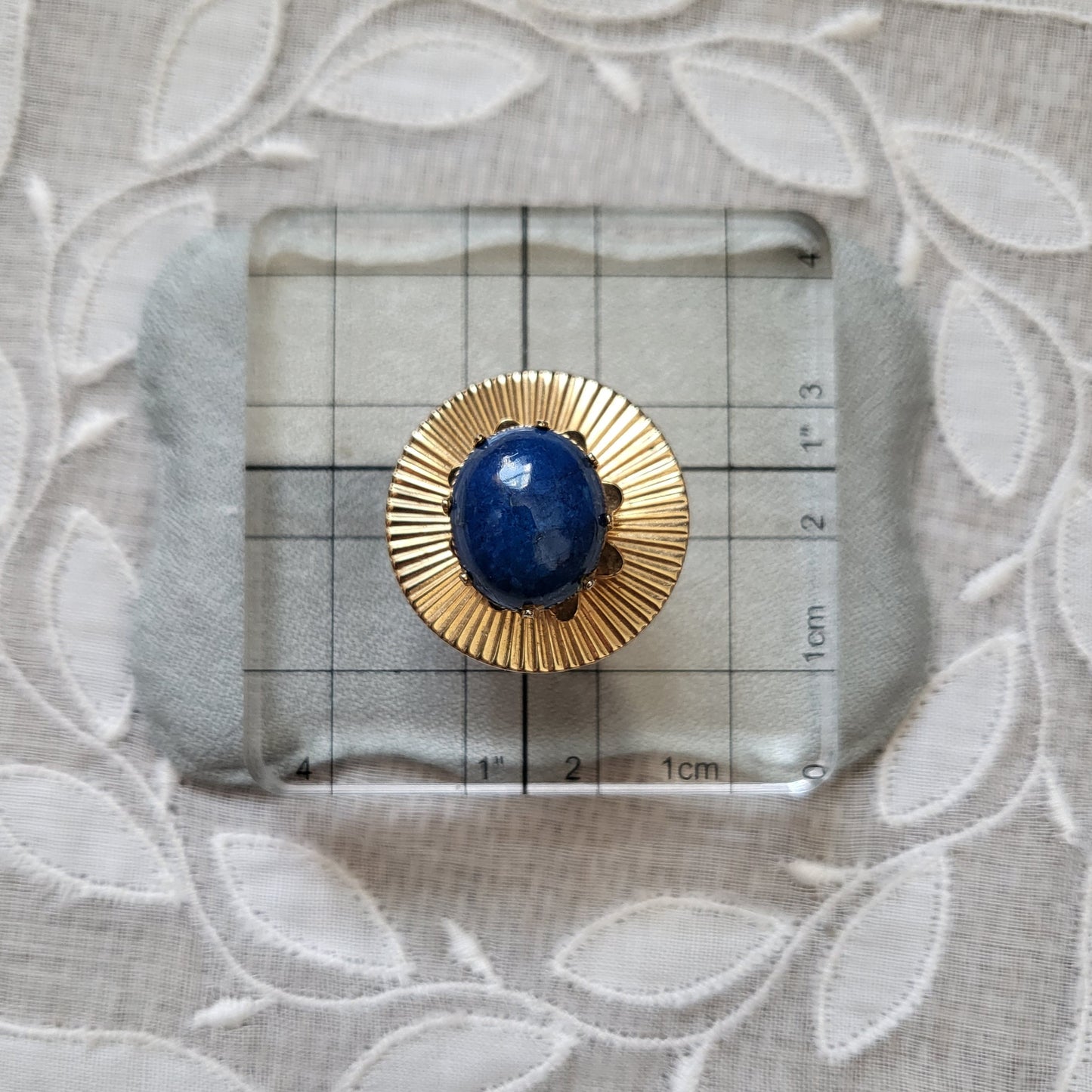 Clip on - Jewelcraft Lapis Lazuli Clip on Earrings