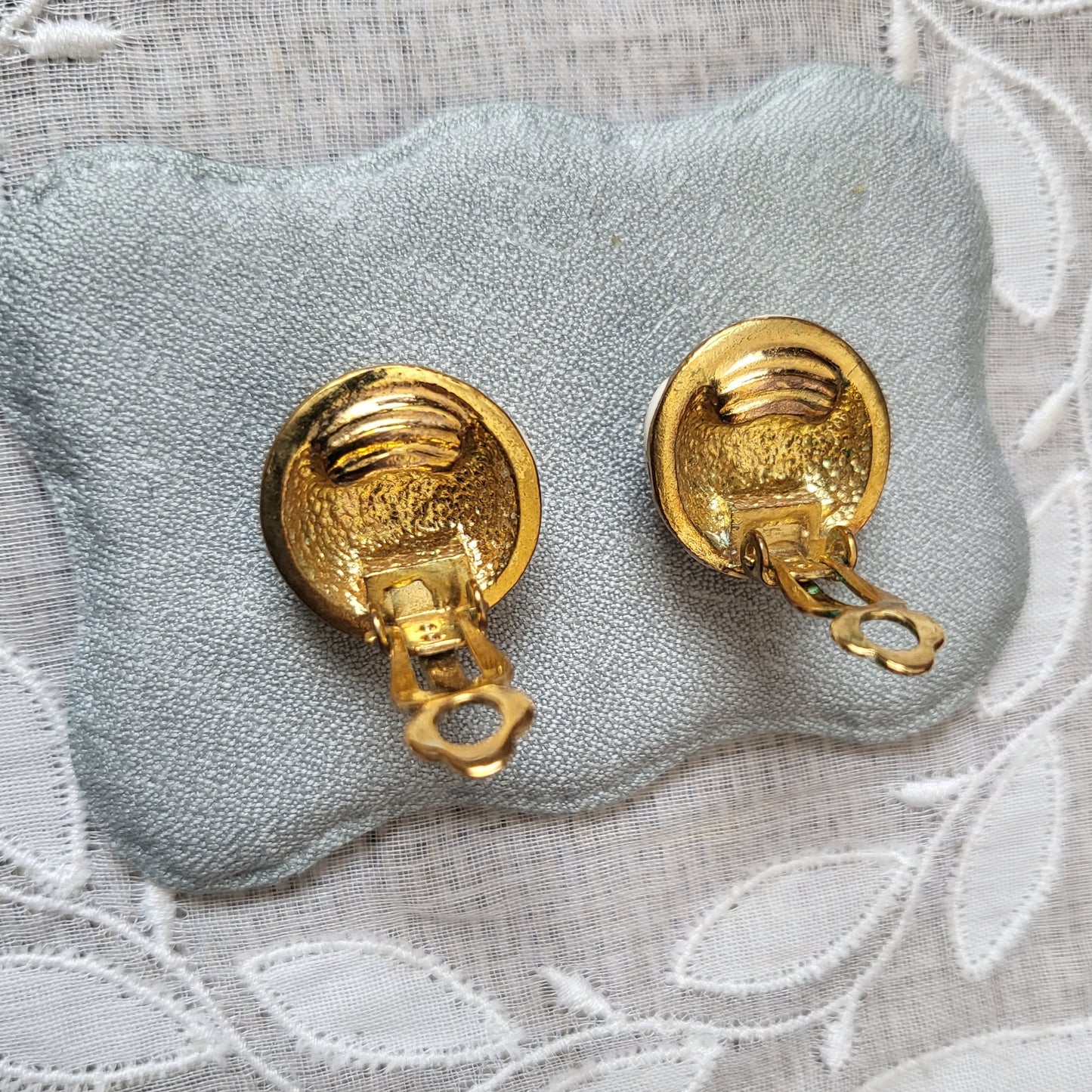 Clip on - Soccer Football Enamel Clip On Earrings