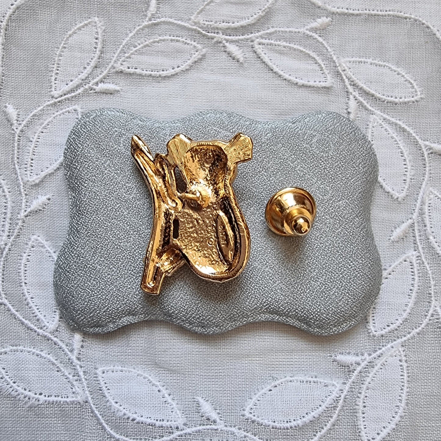 Pin - Avon Pearl Koala Pin Brooch