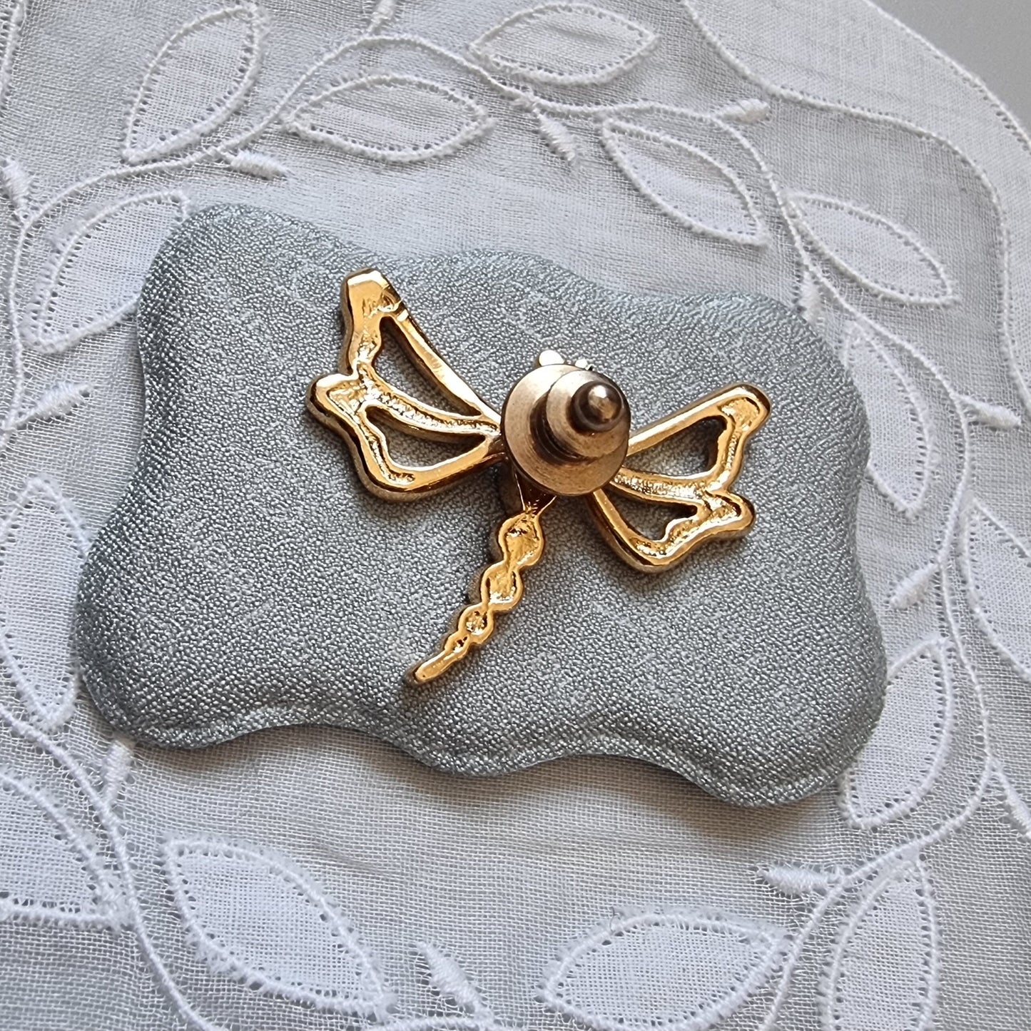 Pin - Aurora Borealis Crystal Dragonfly Pin Brooch