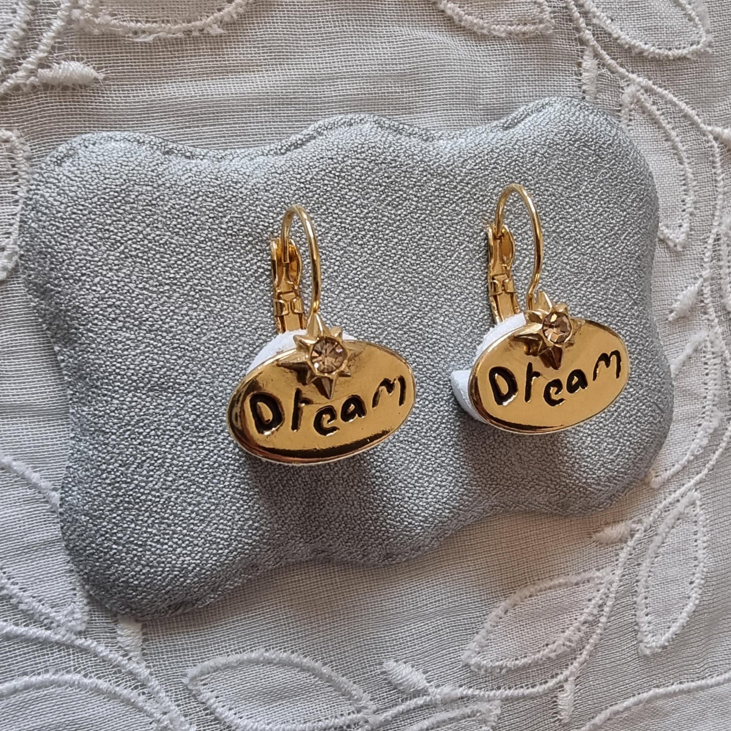 Hooks - Kirks Folly &#39;Dream&#39; Gold Disk Hook Earrings
