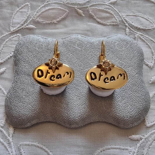 Hooks - Kirks Folly &#39;Dream&#39; Gold Disk Hook Earrings