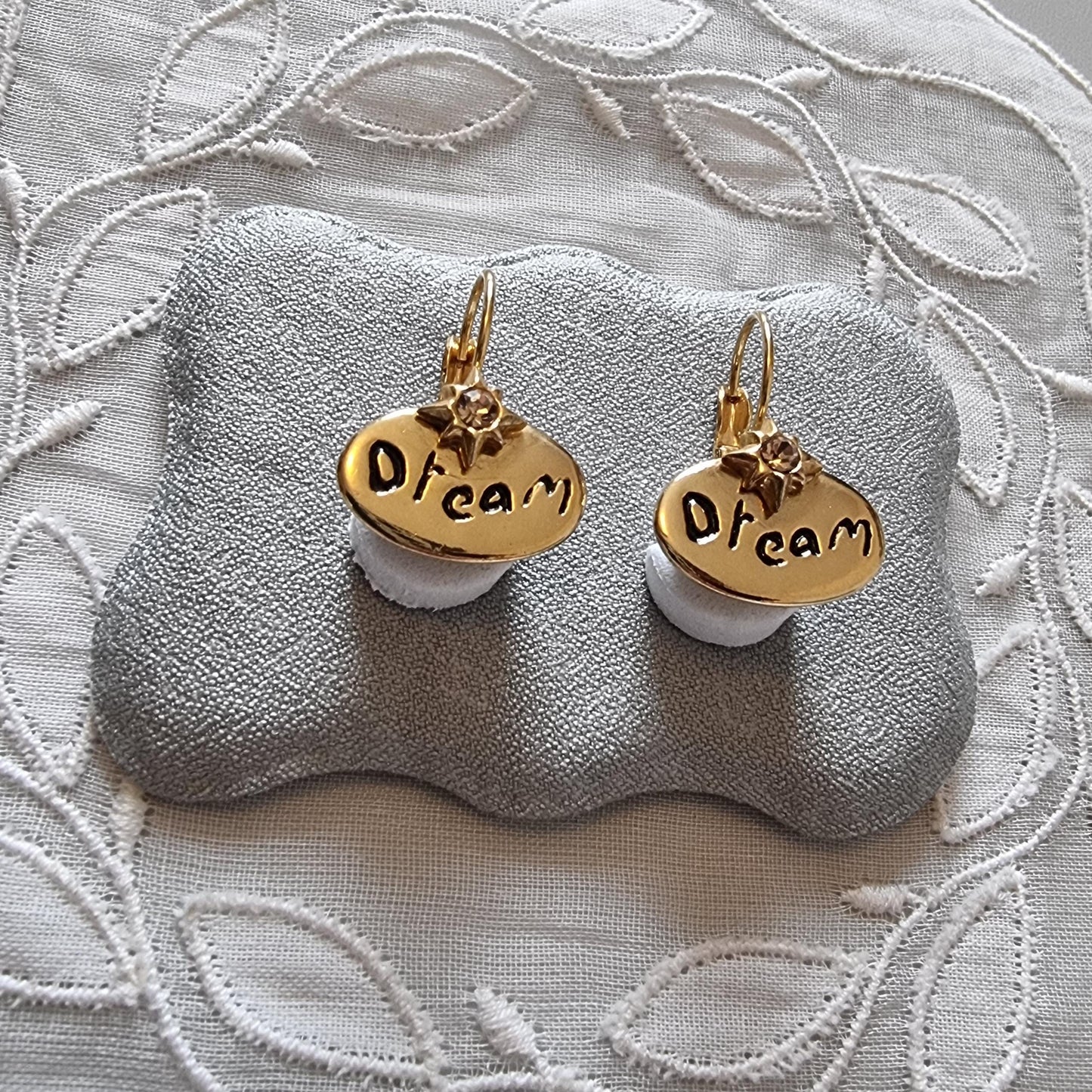 Hooks - Kirks Folly &#39;Dream&#39; Gold Disk Hook Earrings