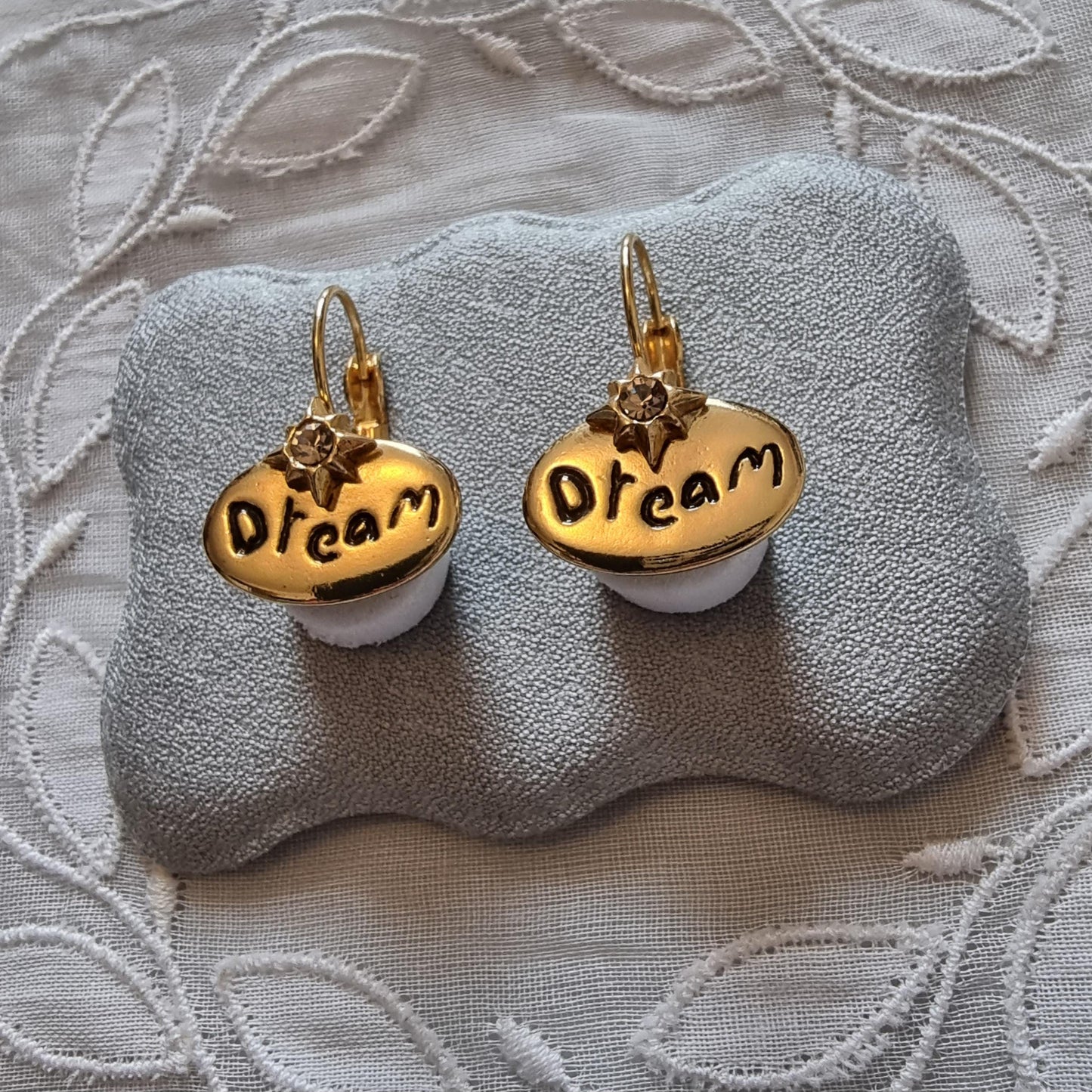 Hooks - Kirks Folly &#39;Dream&#39; Gold Disk Hook Earrings
