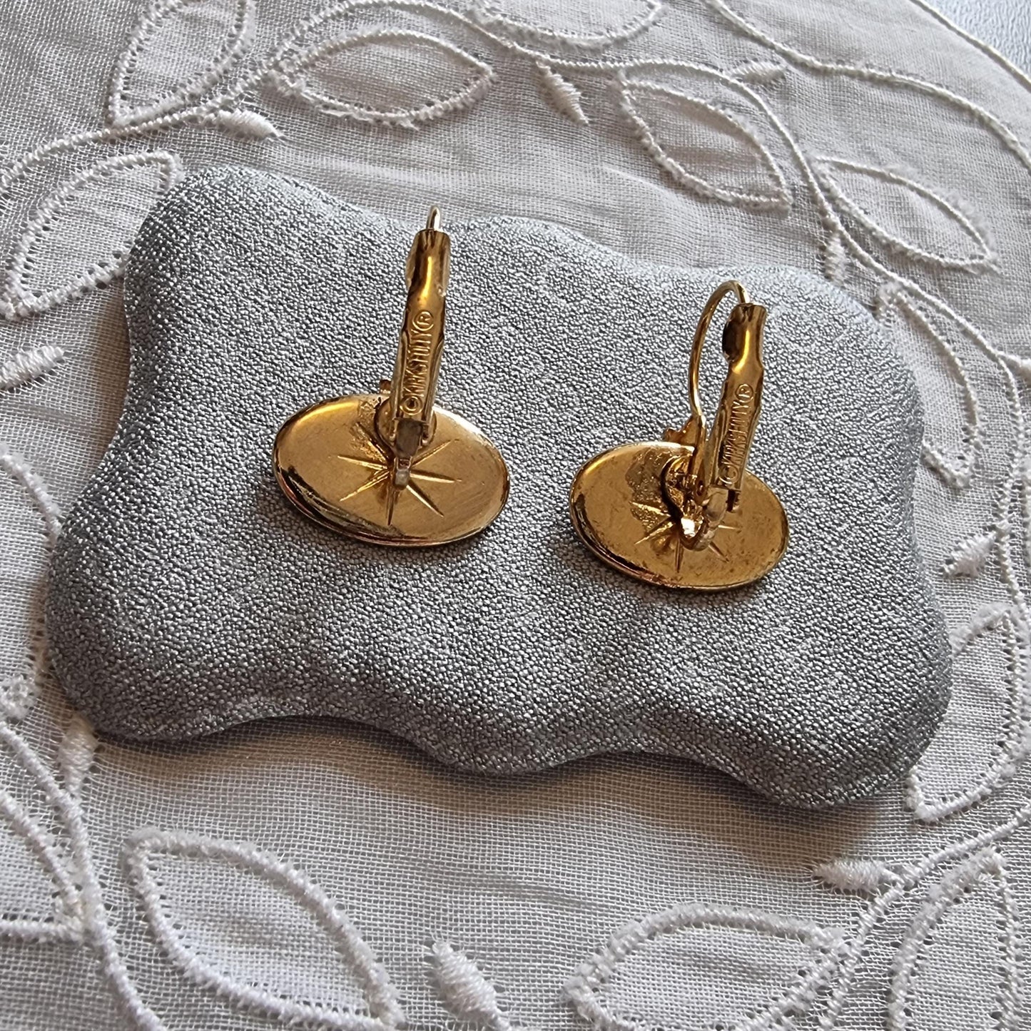 Hooks - Kirks Folly &#39;Dream&#39; Gold Disk Hook Earrings